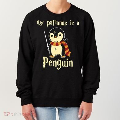 My Patronus Is A Penguin Hot Cute Gift Women's Sweatshirt