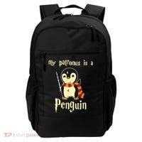 My Patronus Is A Penguin Hot Cute Gift Backpack thumb 0