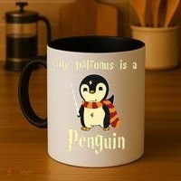 My Patronus Is A Penguin Hot Cute Gift Coffee Mug thumb 4