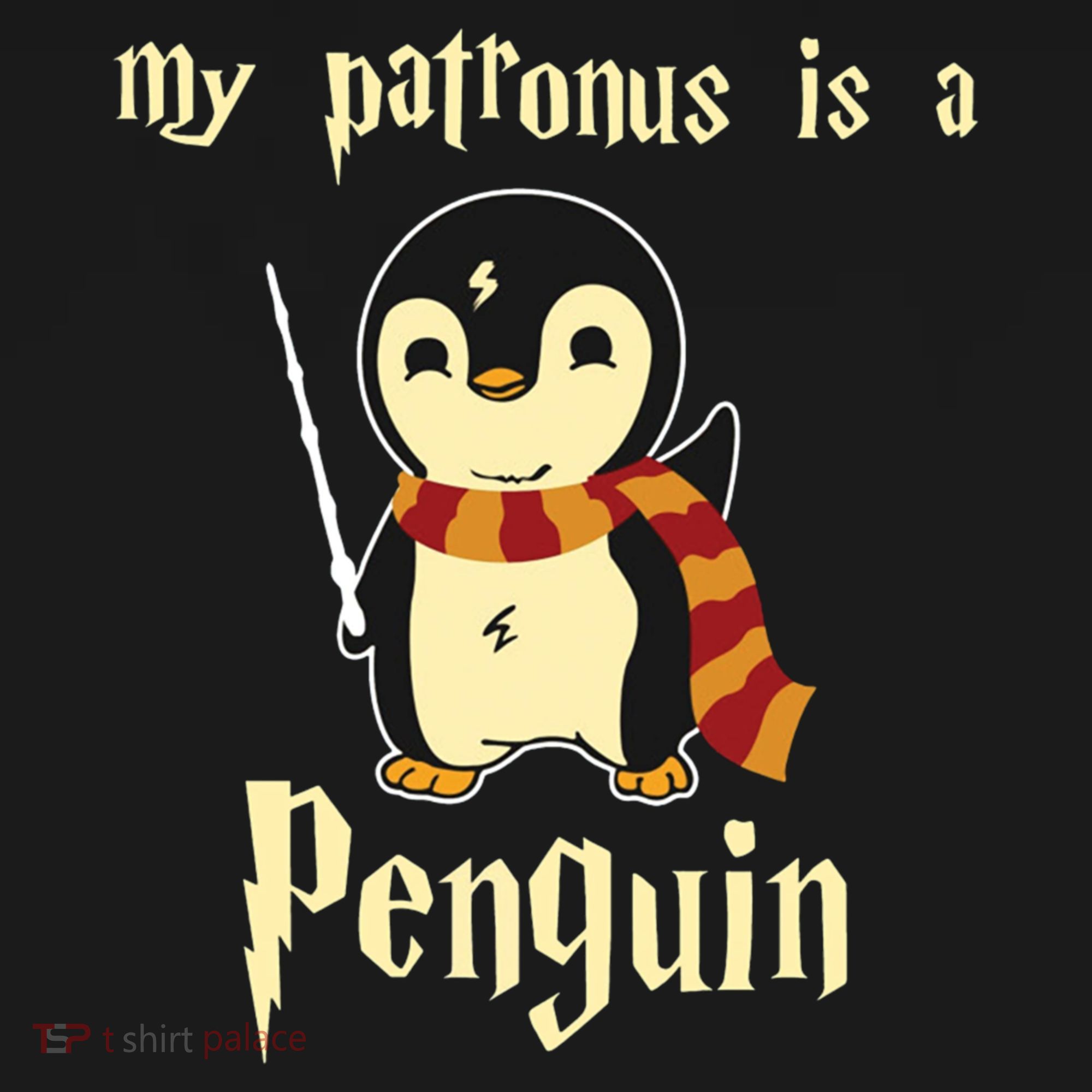 My Patronus Is A Penguin Hot Cute Gift Pajama Set
