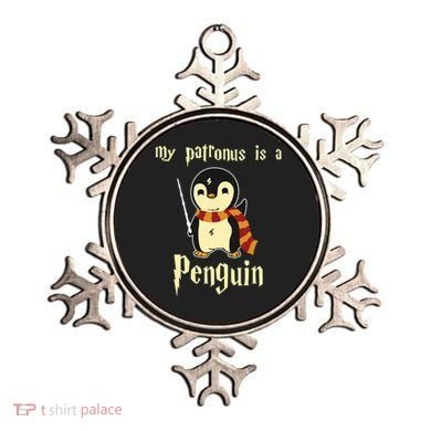 My Patronus Is A Penguin Hot Cute Gift Ornament