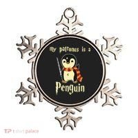 My Patronus Is A Penguin Hot Cute Gift Ornament thumb 0