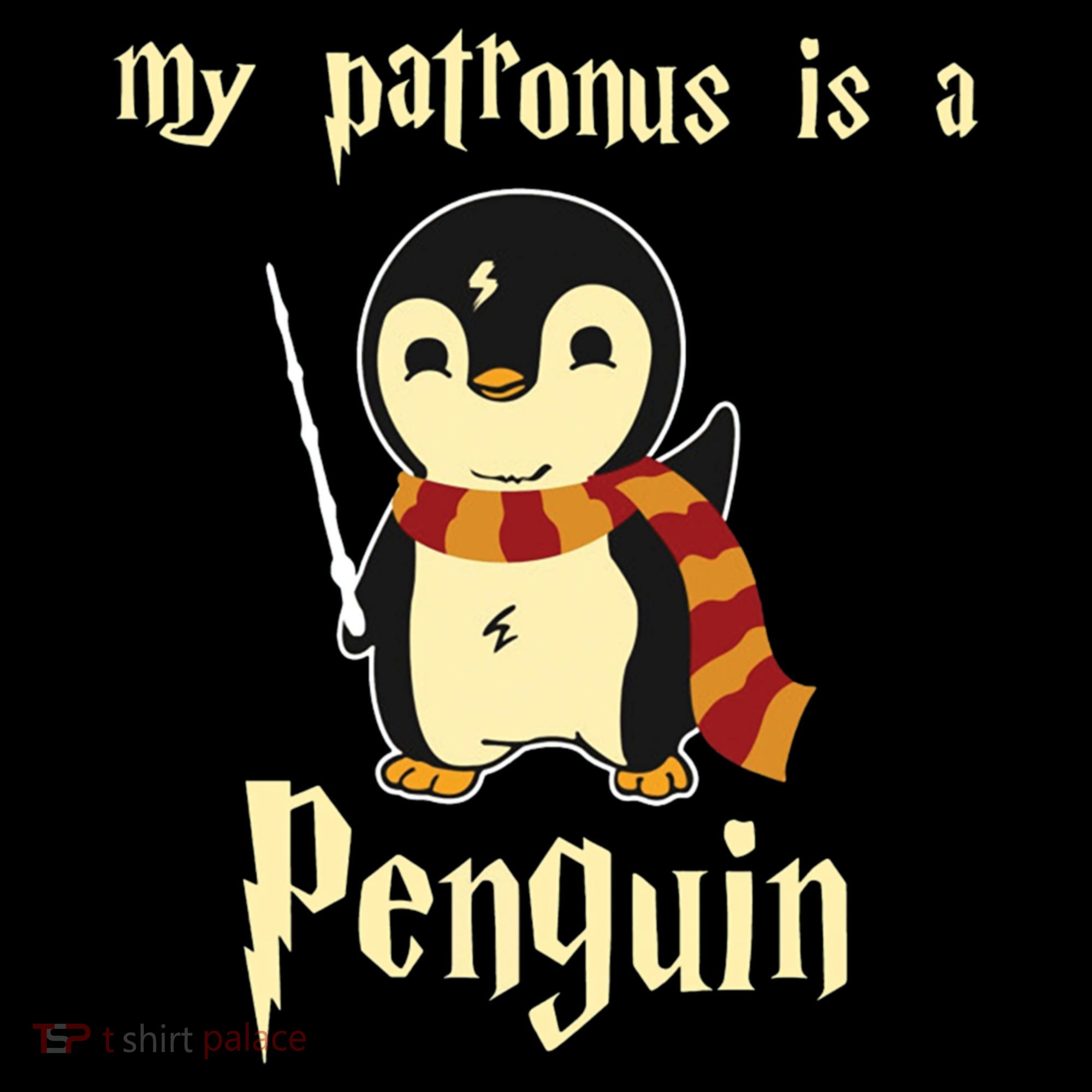My Patronus Is A Penguin Hot Cute Gift Ornament