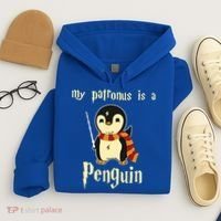 My Patronus Is A Penguin Hot Cute Gift Hoodie thumb 4