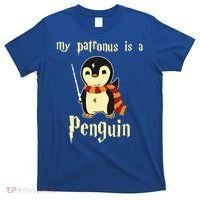 My Patronus Is A Penguin Hot Cute Gift T-Shirt thumb 0