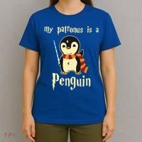 My Patronus Is A Penguin Hot Cute Gift T-Shirt thumb 4