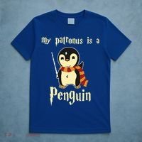 My Patronus Is A Penguin Hot Cute Gift T-Shirt thumb 5