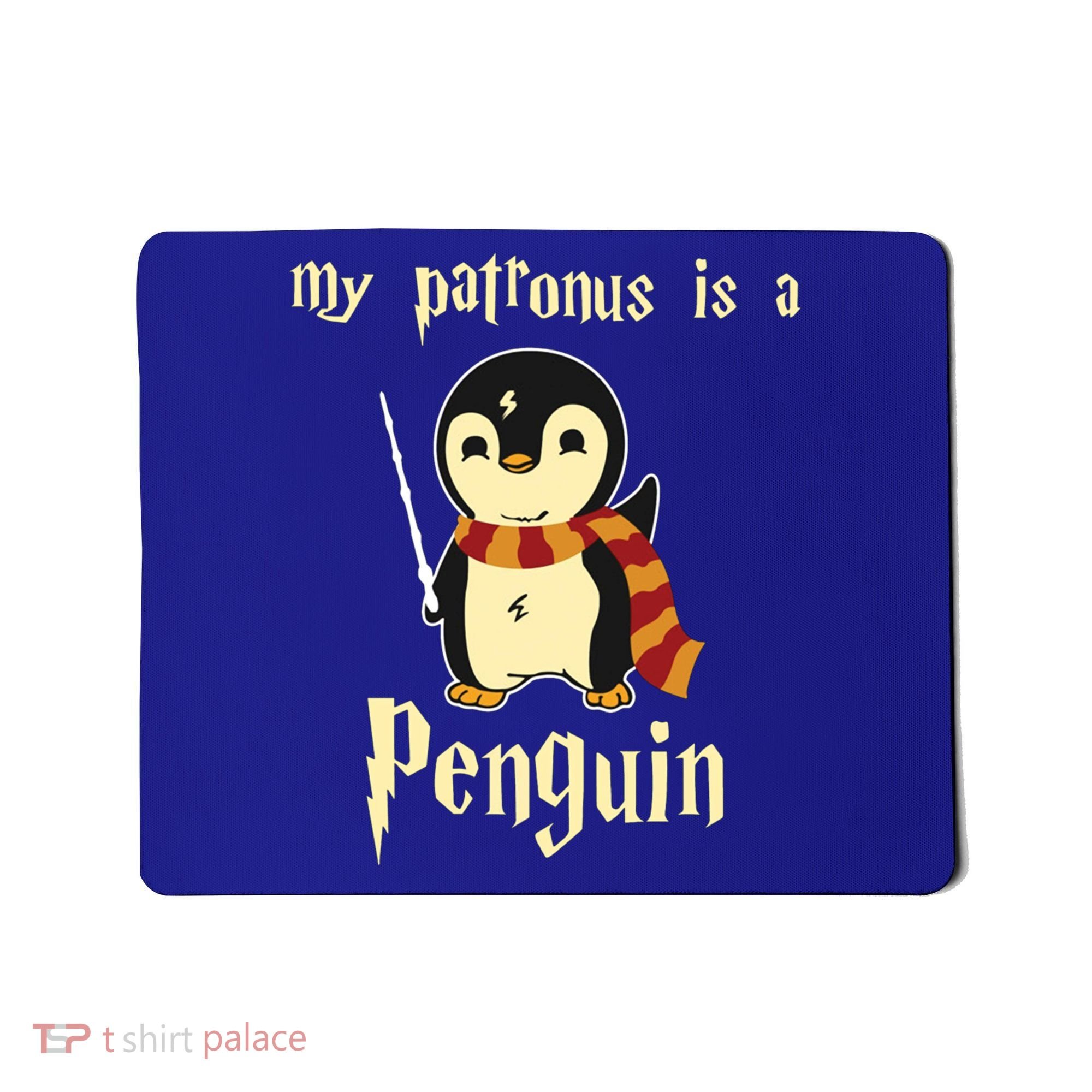 My Patronus Is A Penguin Hot Cute Gift Mousepad