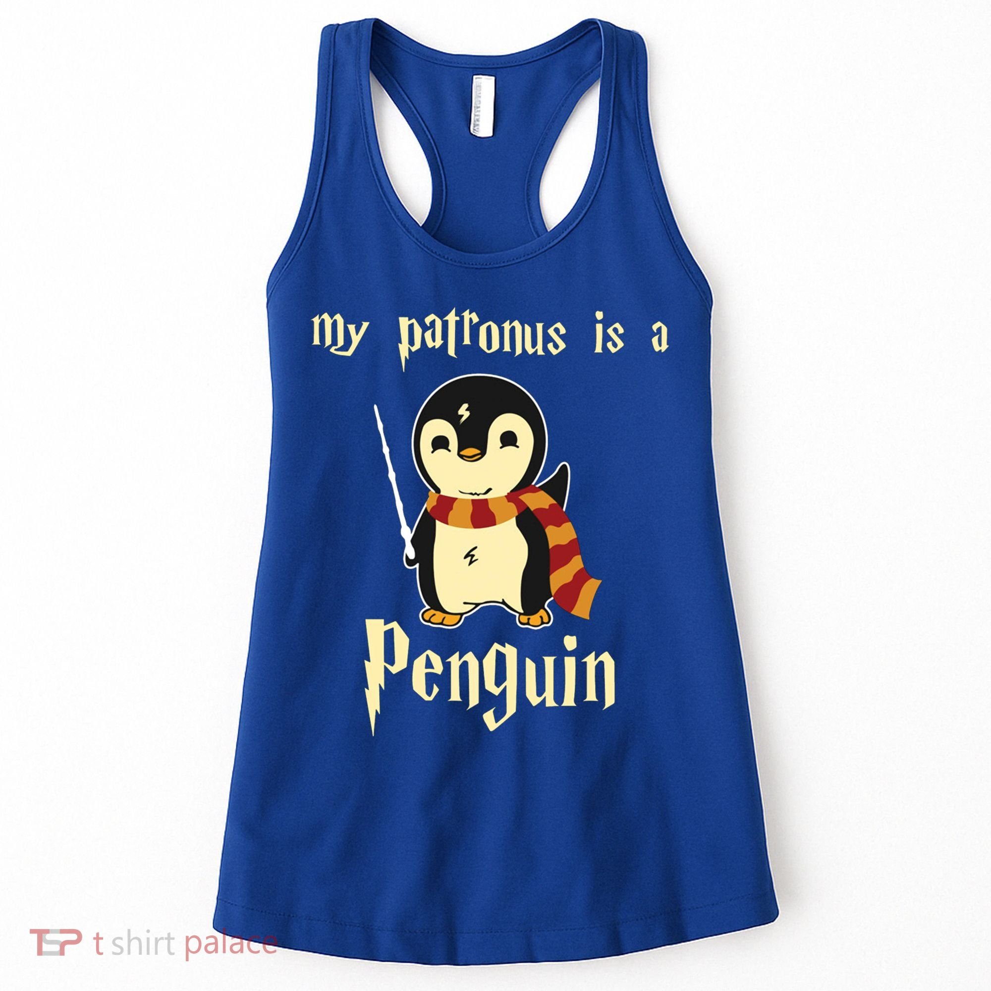 My Patronus Is A Penguin Hot Cute Gift Women's Tank Top