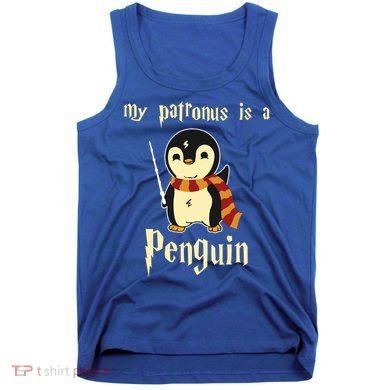 My Patronus Is A Penguin Hot Cute Gift Tank Top