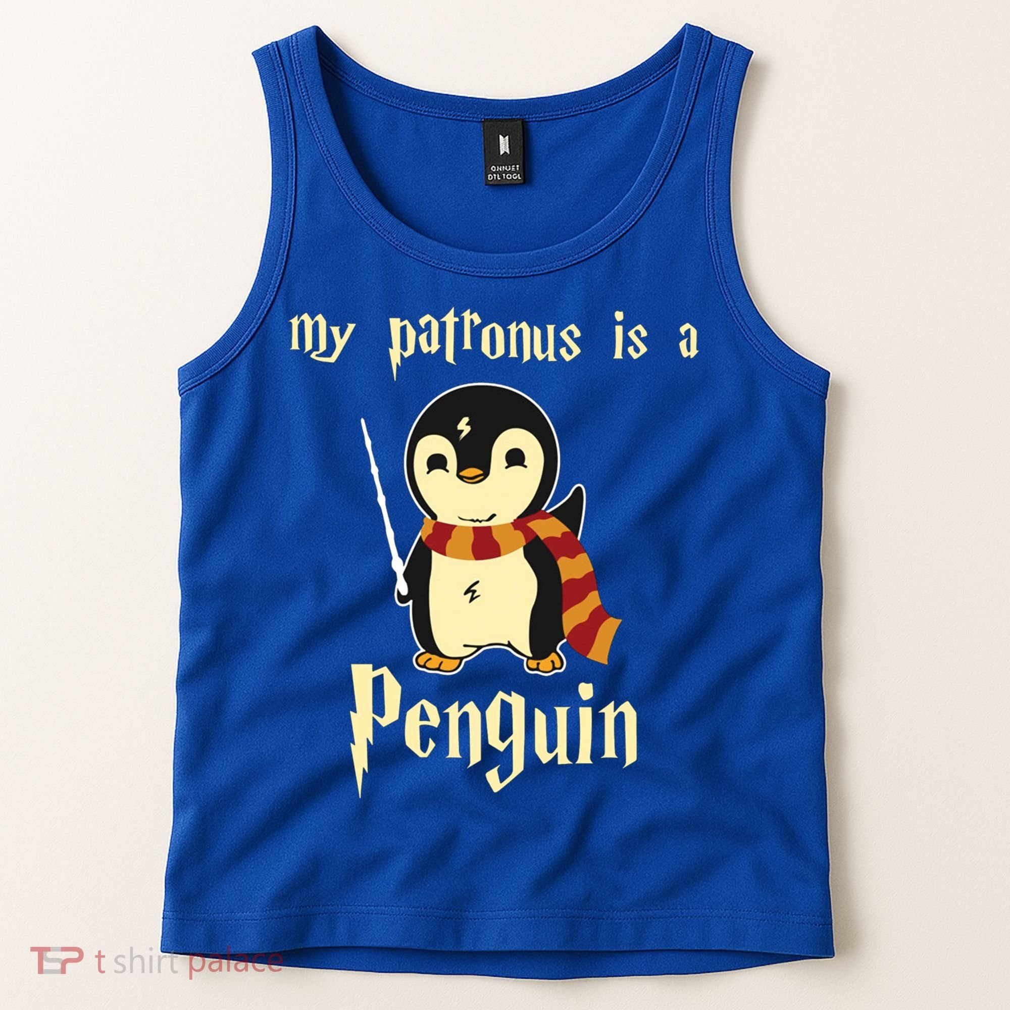 My Patronus Is A Penguin Hot Cute Gift Tank Top