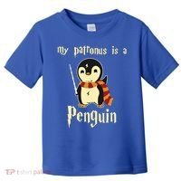 My Patronus Is A Penguin Hot Cute Gift Toddler T-Shirt thumb 0