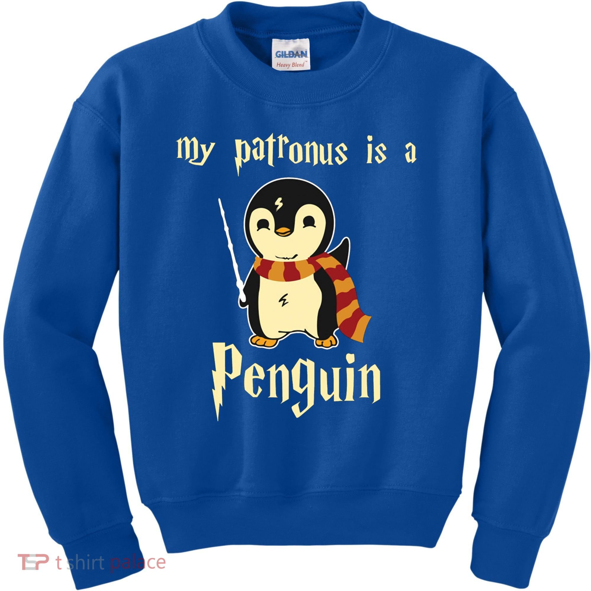 My Patronus Is A Penguin Hot Cute Gift Kids Sweatshirt