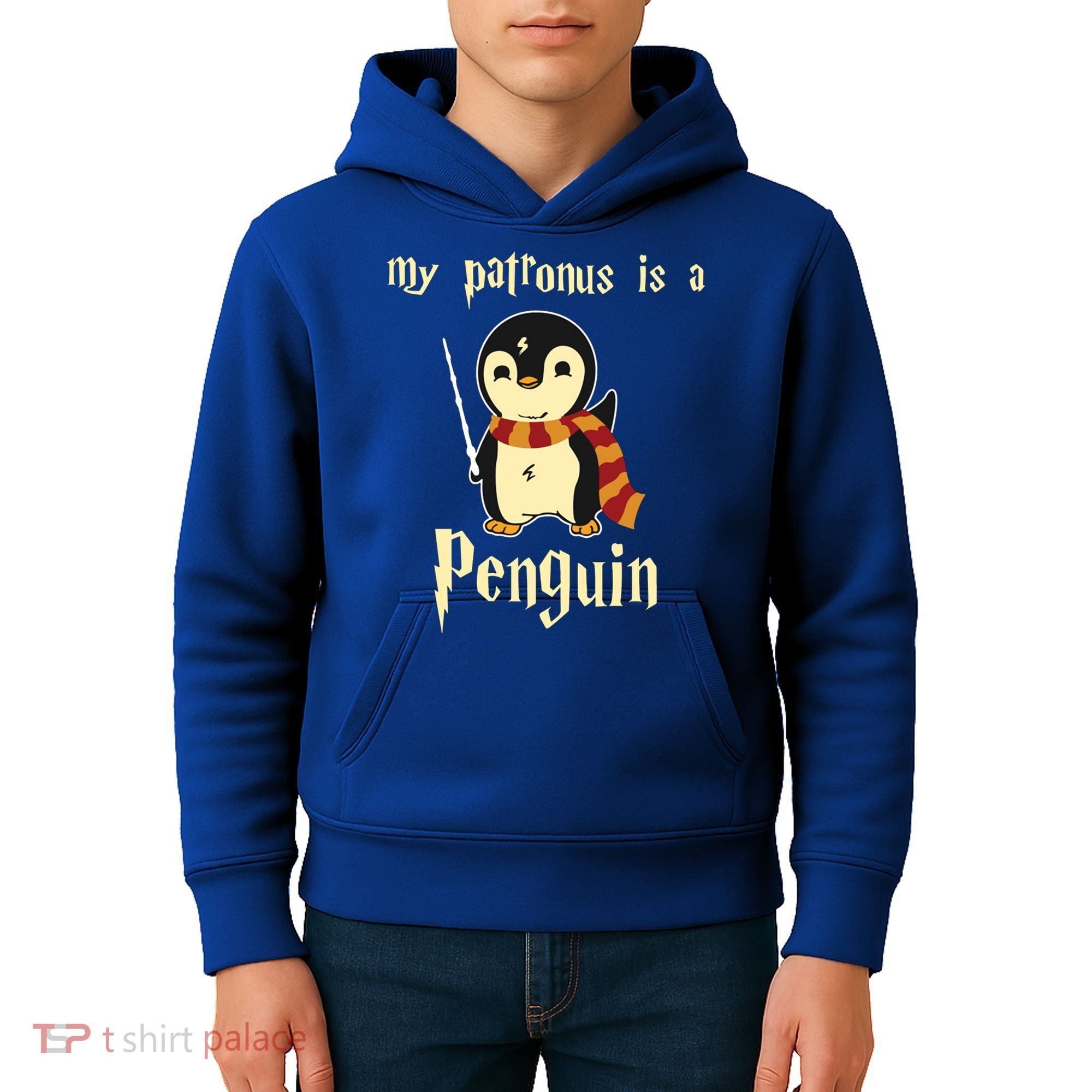 My Patronus Is A Penguin Hot Cute Gift Kids Hoodie