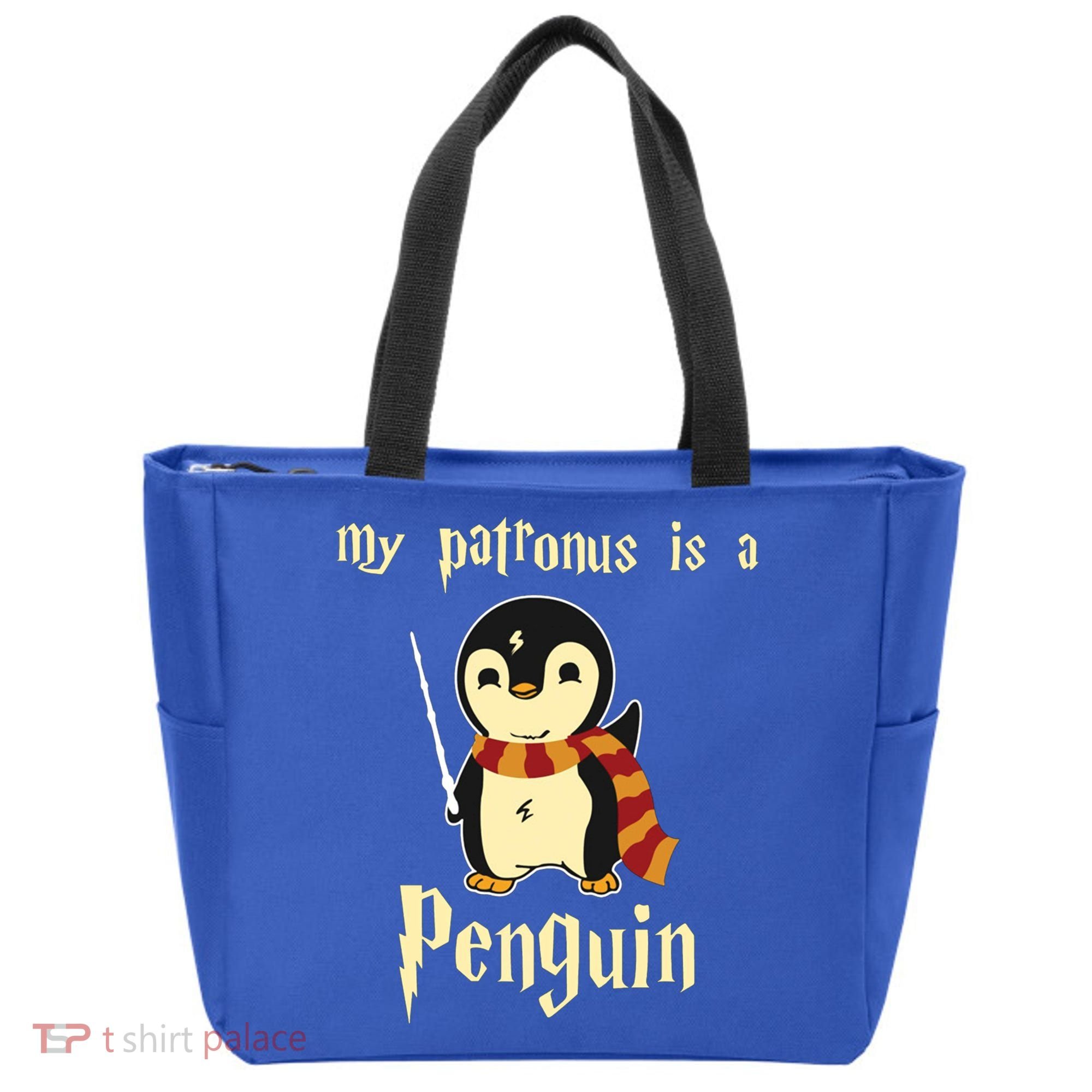 My Patronus Is A Penguin Hot Cute Gift Tote Bag