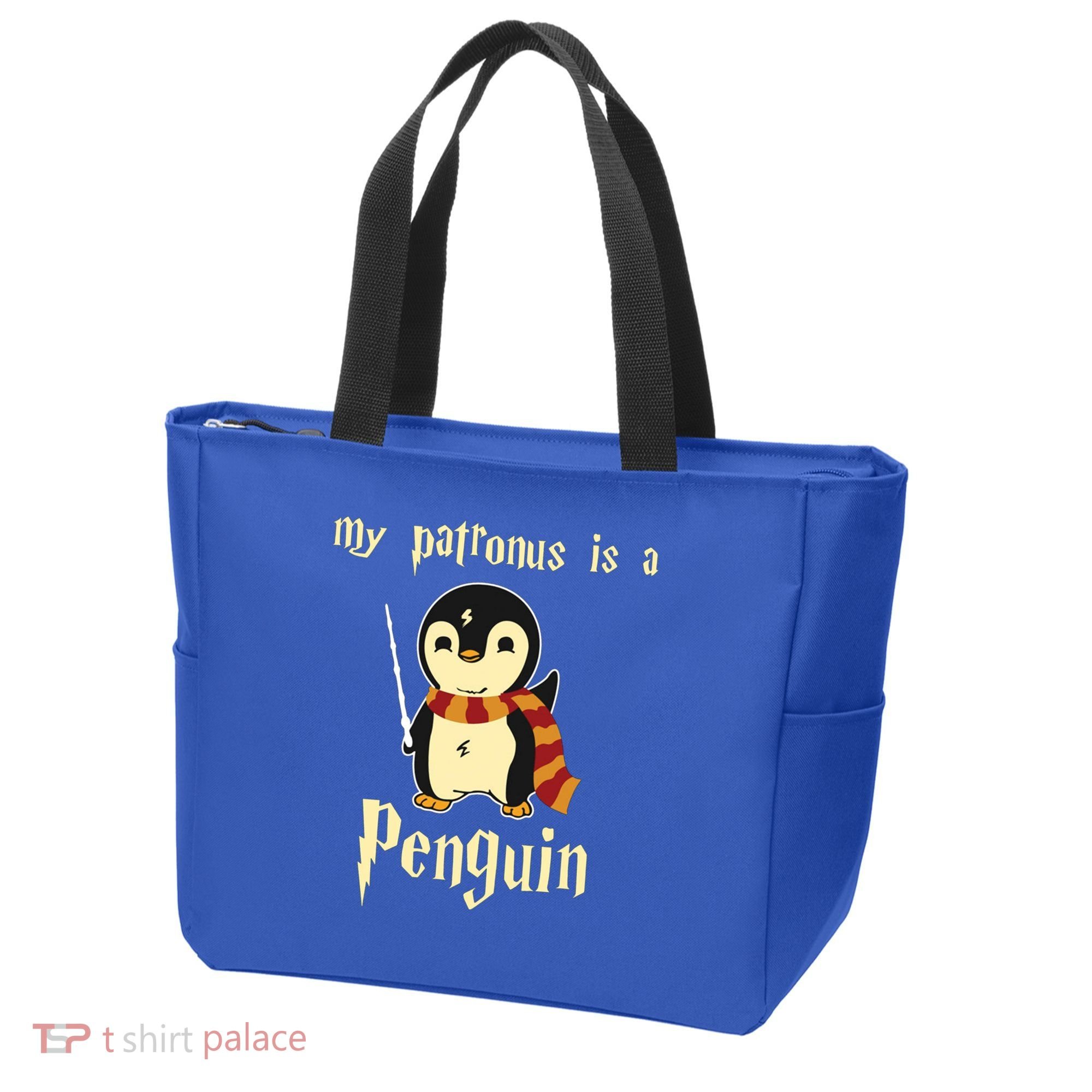 My Patronus Is A Penguin Hot Cute Gift Tote Bag
