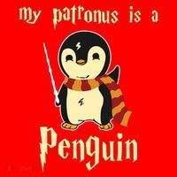 My Patronus Is A Penguin Hot Cute Gift Santa Hat thumb 1