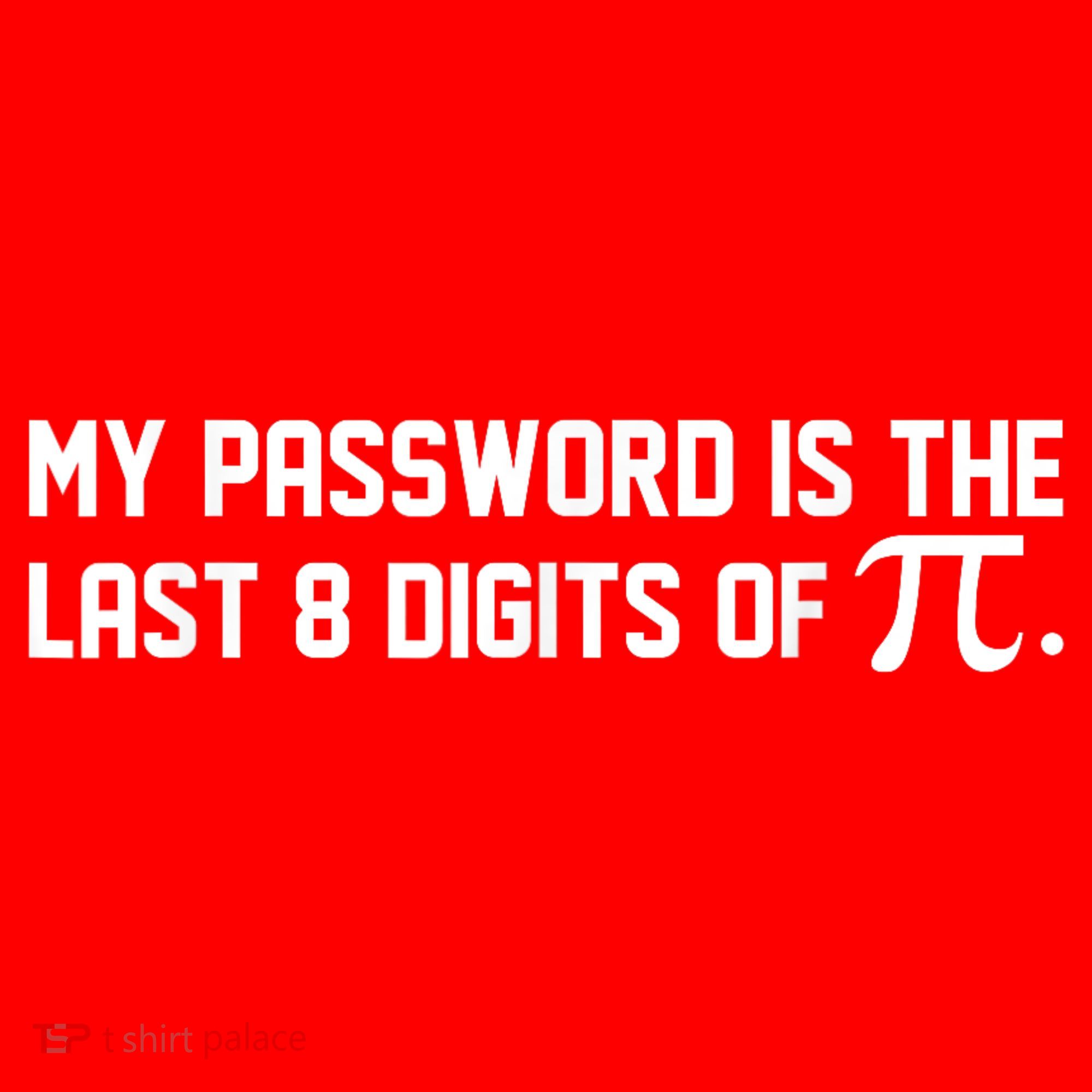 My Password Is The Last 8 Digits Of Pi Pi Day Math Santa Hat
