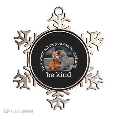 Monkey Punch In The World Where You Can Be Anything Be Kind Ornament