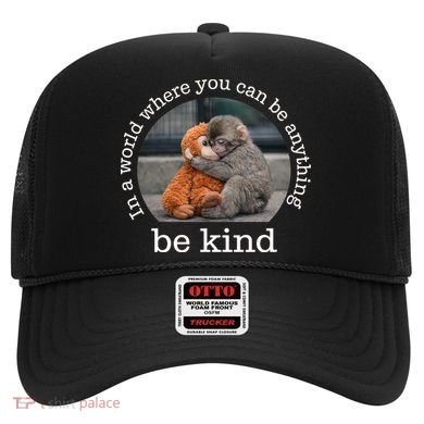 Monkey Punch In The World Where You Can Be Anything Be Kind Hat