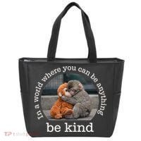 Monkey Punch In The World Where You Can Be Anything Be Kind Tote Bag thumb 0