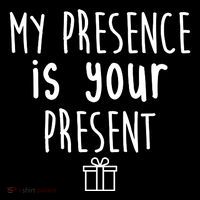My Presence Is Your Present Funny Gift Backpack thumb 2