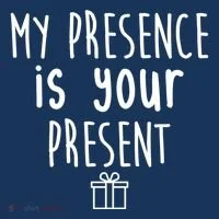 My Presence Is Your Present Funny Gift Toddler Hoodie thumb 2