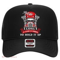 My Peter Is So Long Semi Truck Driver Trucker Big Rig Hat thumb 0