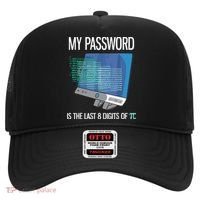 My Password Is The Last 8 Digits Of Pi Funny Programmer Hat thumb 0