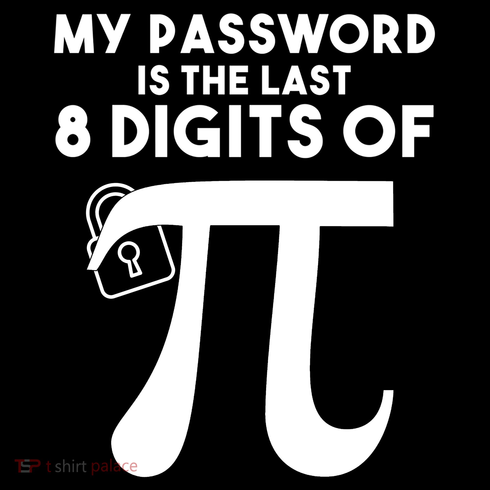 My Password Is The Last 8 Digits Of Pi Gift For Lovers Coffee Mug