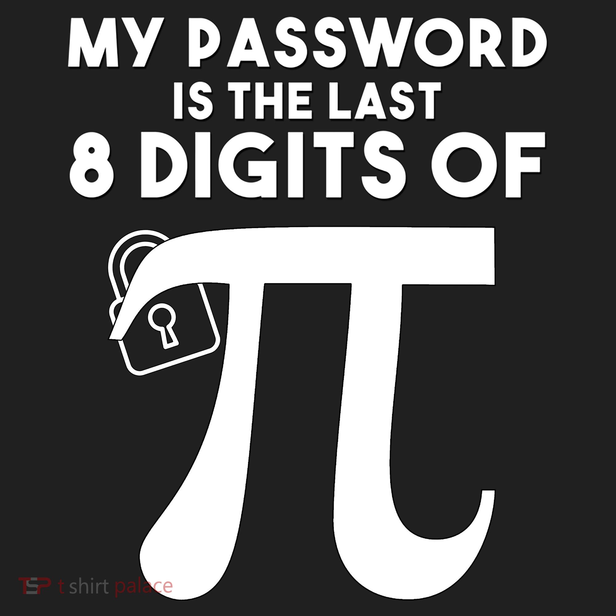 My Password Is The Last 8 Digits Of Pi Gift For Lovers Hat