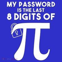 My Password Is The Last 8 Digits Of Pi Gift For Lovers Apron thumb 3