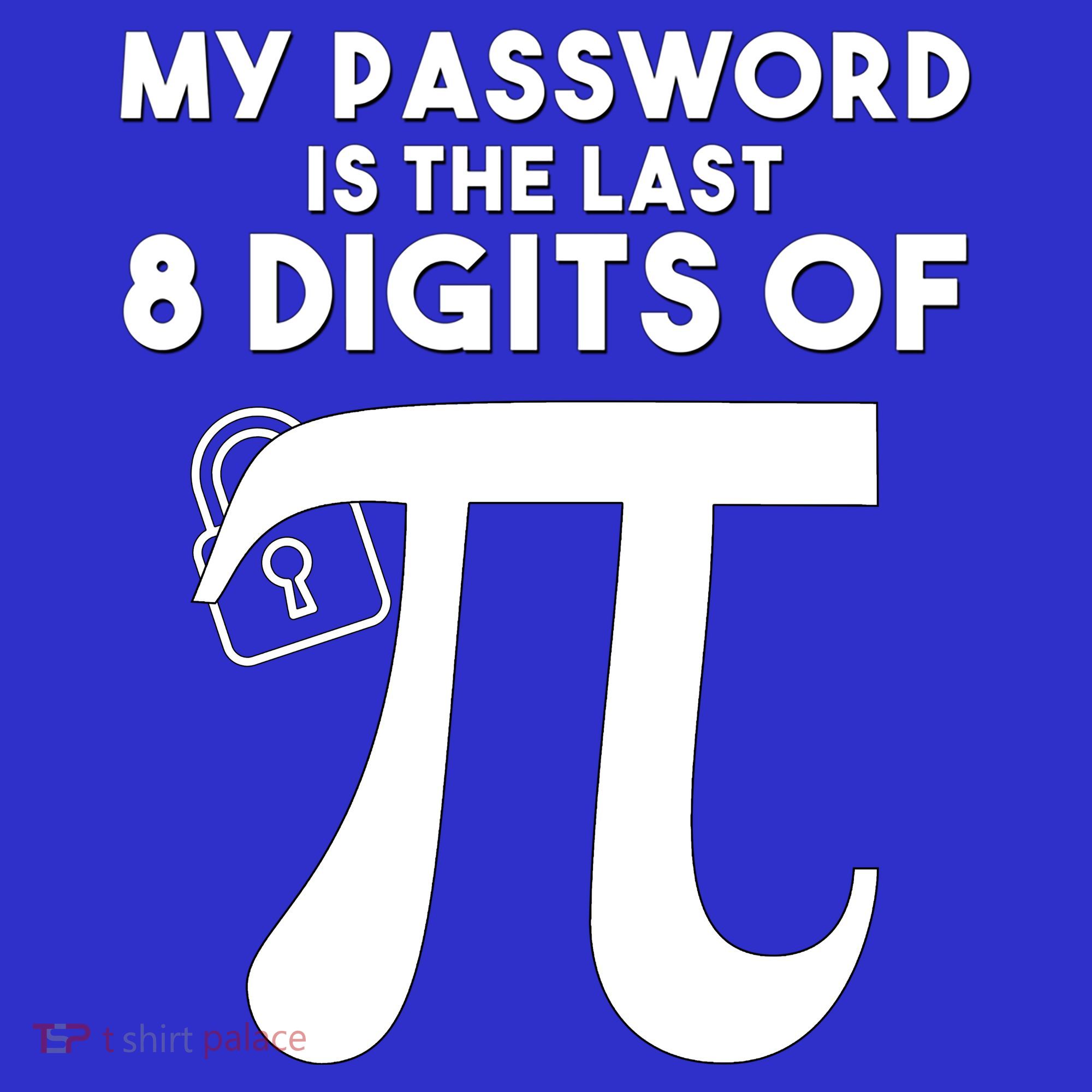 My Password Is The Last 8 Digits Of Pi Gift For Lovers Women's Tank Top