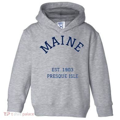 Maine Presque Isle Toddler Hoodie