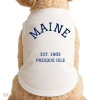 Maine Presque Isle Doggie Tank thumb 0