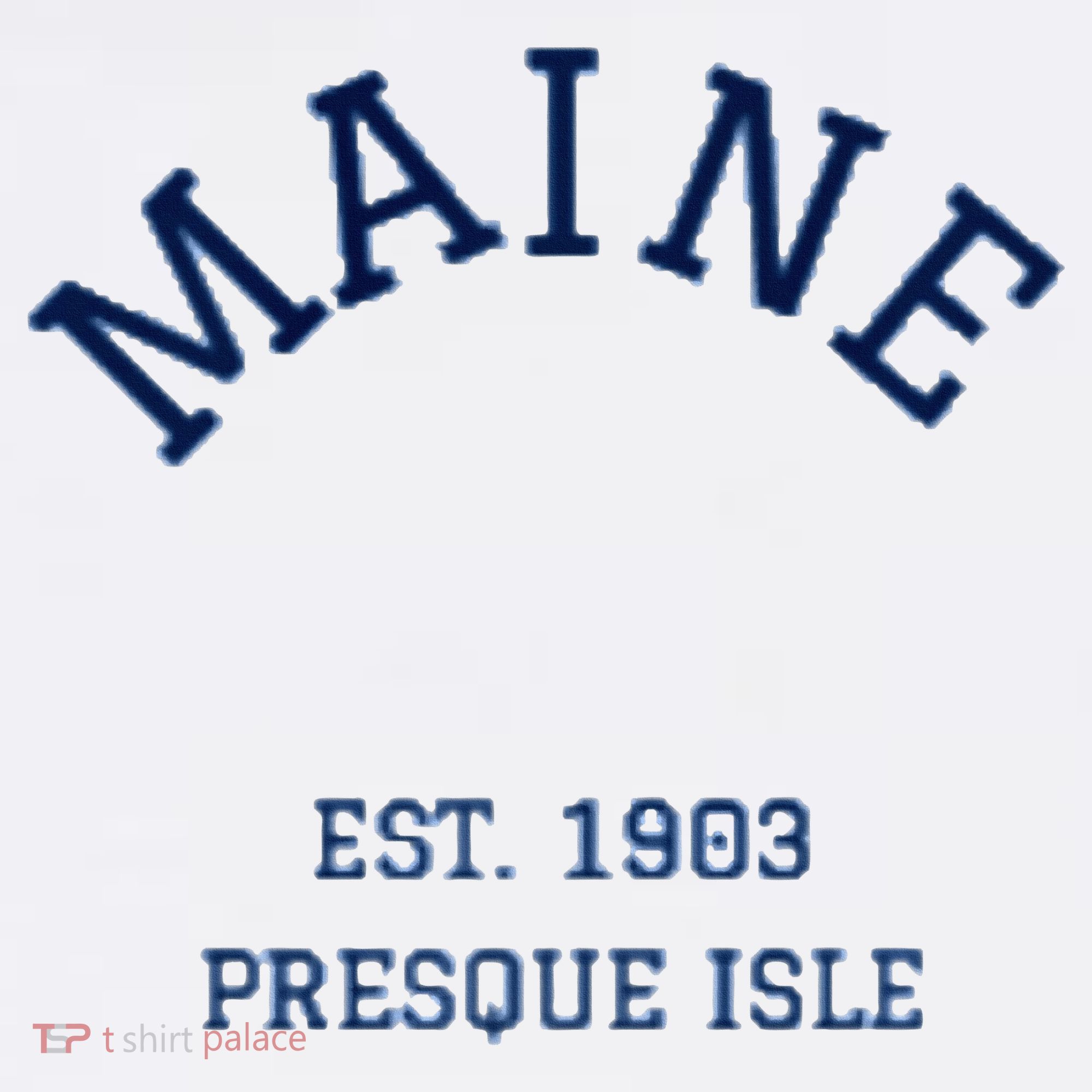 Maine Presque Isle USA-Made Doggie Bandana