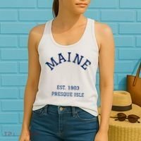 Maine Presque Isle Women's Tank Top thumb 2