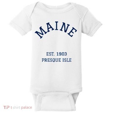 Maine Presque Isle Baby Bodysuit