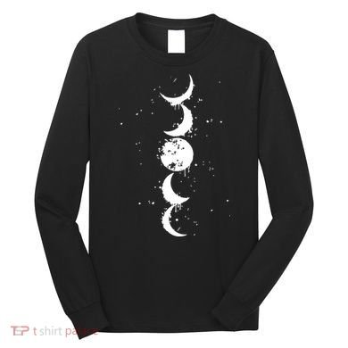 Moon Phase Jimin Tattoo Inspired Long Sleeve Shirt