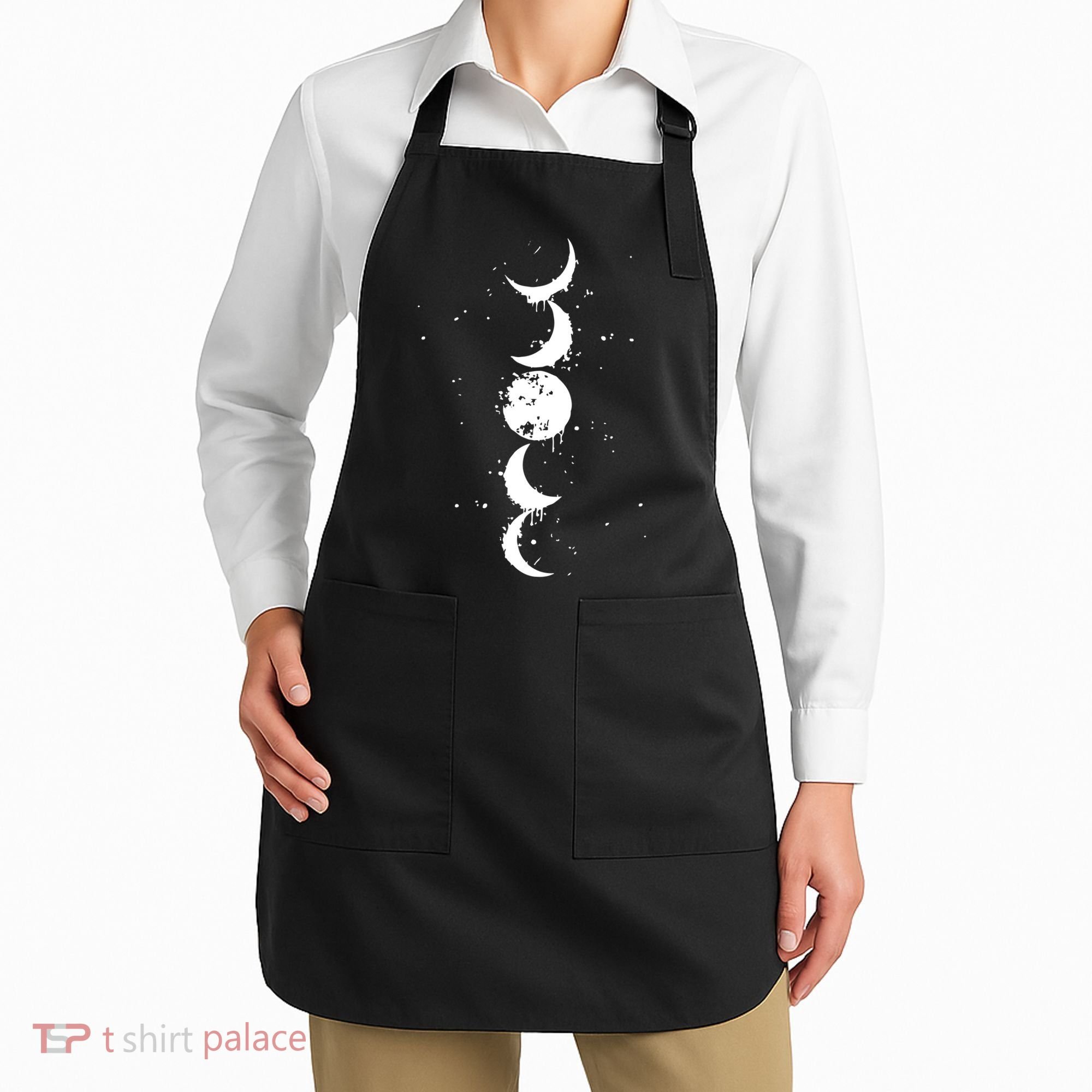Moon Phase Jimin Tattoo Inspired Apron
