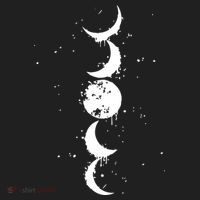 Moon Phase Jimin Tattoo Inspired Beanie thumb 2