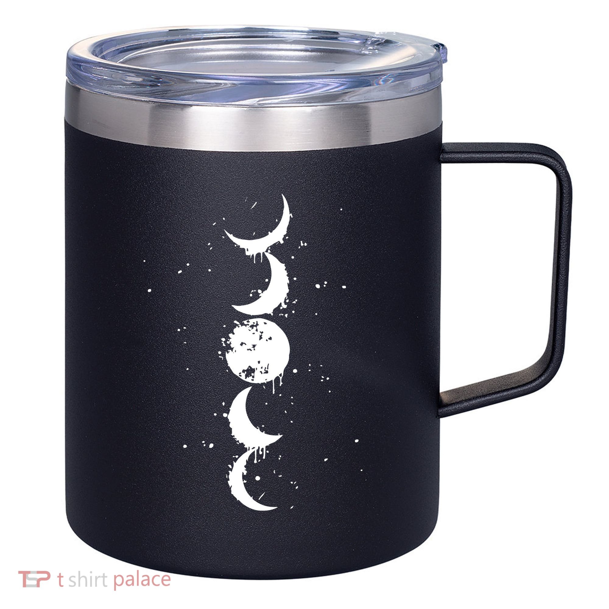 Moon Phase Jimin Tattoo Inspired 12oz Stainless Steel Coffee Mug