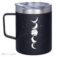 Moon Phase Jimin Tattoo Inspired 12oz Stainless Steel Coffee Mug thumb 2