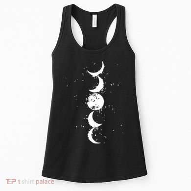 Moon Phase Jimin Tattoo Inspired Women's Tank Top