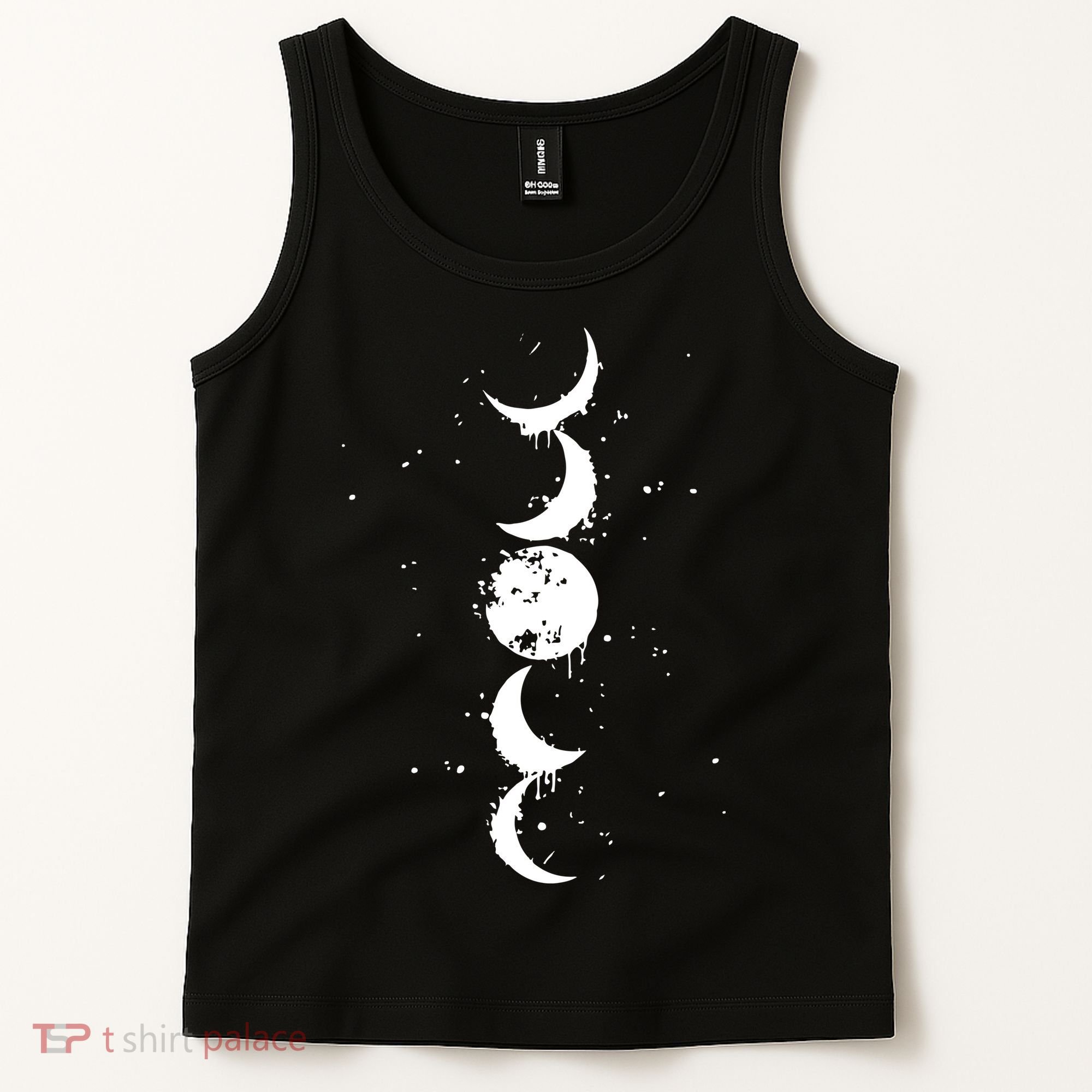 Moon Phase Jimin Tattoo Inspired Tank Top
