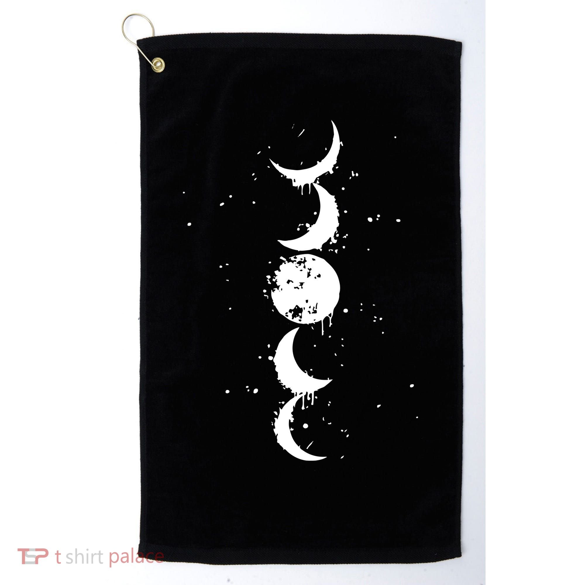 Moon Phase Jimin Tattoo Inspired Golf Towel