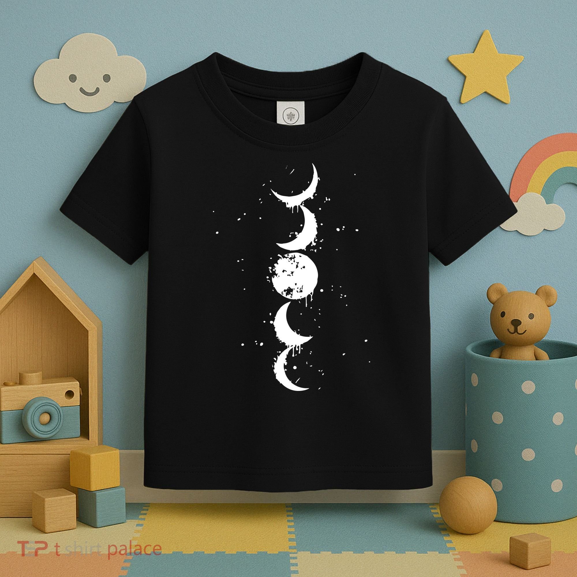 Moon Phase Jimin Tattoo Inspired Toddler T-Shirt