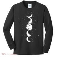 Moon Phase Jimin Tattoo Inspired Kids Long Sleeve Shirt thumb 0