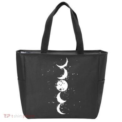 Moon Phase Jimin Tattoo Inspired Tote Bag
