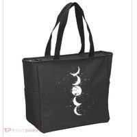Moon Phase Jimin Tattoo Inspired Tote Bag thumb 2